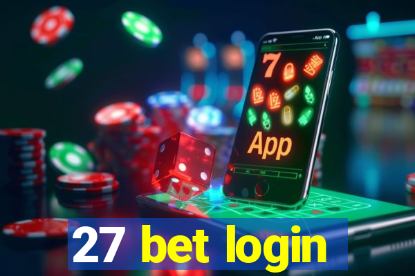 27 bet login